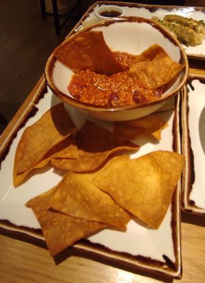 Chilli vegano (vegan chilli) at Margarito in Valencia