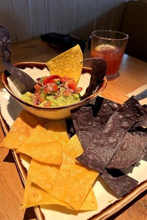 Nachos & Guacamole at Margarito in Valencia