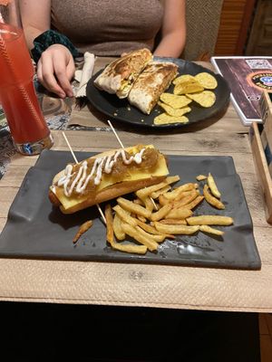 Hot dog (vegano)  at Cervecería Beer 66 in Collado Villalba