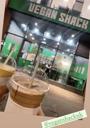   at Vegan Shack - Piccadilly Gardens in Manchester