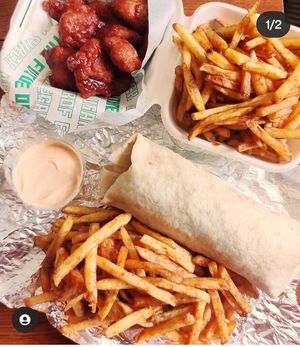  at Vegan Shack - Piccadilly Gardens in Manchester