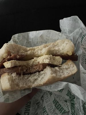   at Vegan Shack - Piccadilly Gardens in Manchester