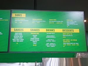  at Vegan Shack - Piccadilly Gardens in Manchester