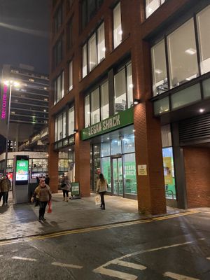   at Vegan Shack - Piccadilly Gardens in Manchester