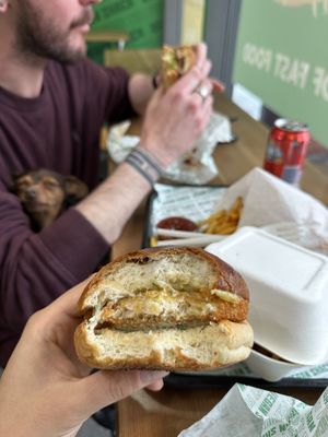   at Vegan Shack - Piccadilly Gardens in Manchester