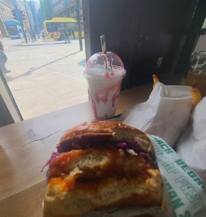  at Vegan Shack - Piccadilly Gardens in Manchester