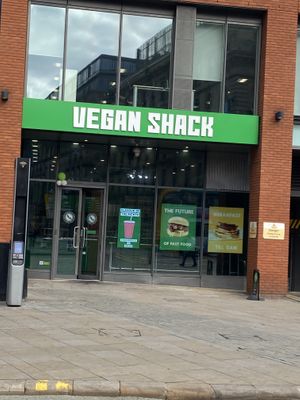 Outside  at Vegan Shack - Piccadilly Gardens in Manchester