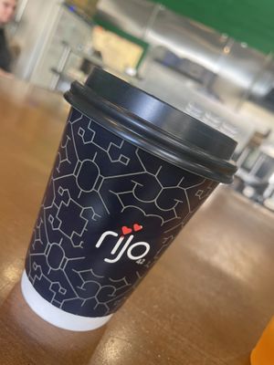 Hot chocolate  at Vegan Shack - Piccadilly Gardens in Manchester