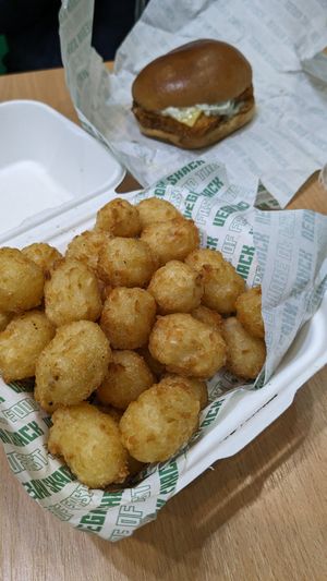 Tater tots salt and pepper at Vegan Shack - Piccadilly Gardens in Manchester