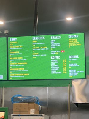   at Vegan Shack - Piccadilly Gardens in Manchester