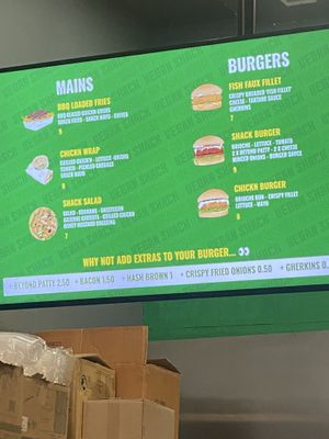   at Vegan Shack - Piccadilly Gardens in Manchester