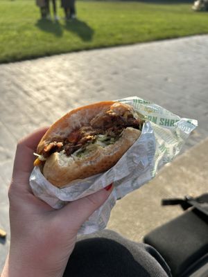   at Vegan Shack - Piccadilly Gardens in Manchester