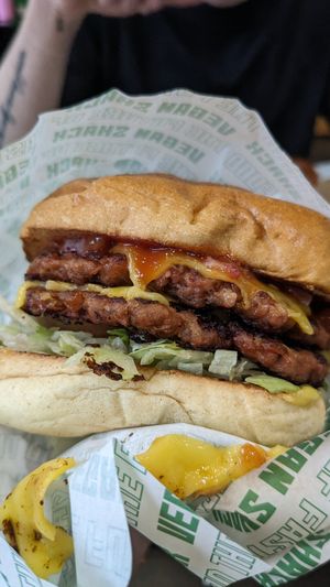  at Vegan Shack - Piccadilly Gardens in Manchester