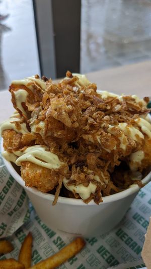  at Vegan Shack - Piccadilly Gardens in Manchester