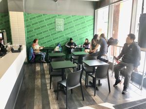 Interior  at Vegan Shack - Piccadilly Gardens in Manchester