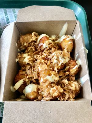 Truffle tater tots   at Vegan Shack - Piccadilly Gardens in Manchester