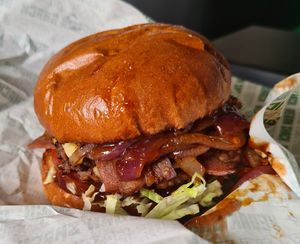  at Vegan Shack - Piccadilly Gardens in Manchester