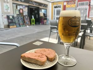 Free tapa with 🍺   at La Pajareria in Madrid