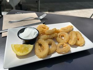 Calamares at La Pajareria in Madrid