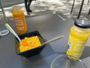 Curry Garbanzo Beans at La Pajareria in Madrid