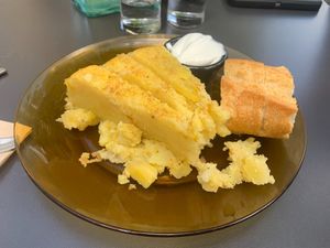 Tortilla at La Pajareria in Madrid