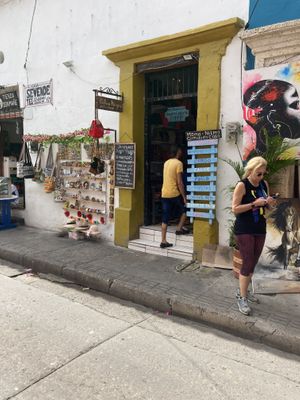 Entry at Mama-Nilma in Cartagena