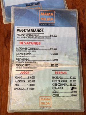   at Mama-Nilma in Cartagena