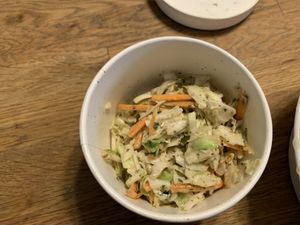 Cole slaw  at The Juice Jar in Erie