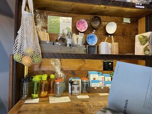 Sustainable nook   at The Juice Jar in Erie