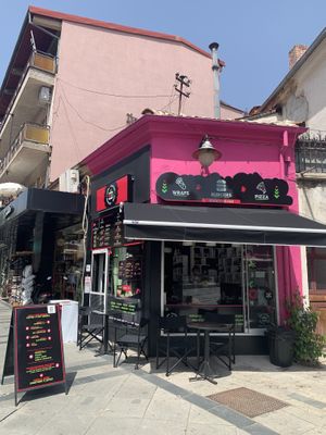 The restaurant at 21-10 Fast & Healthy in Bitola