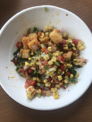 build your own bowl with Thai chili tofu at Condado Tacos in Indianapolis