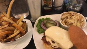 Great meal for one at Dick's Kitchen in Portland