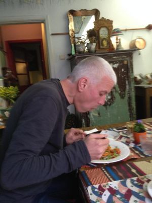 starving customer at Izibiliboco in Hasselt