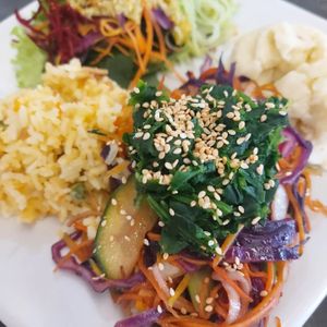 Menú vegano at Munay in Villeta