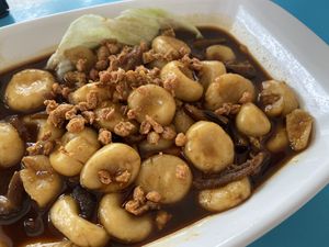 算盤子 at Nature Vegetarian Delights 大自然素食 - Bukit Purmei in Central Singapore