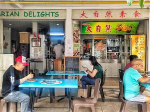 Shop front at Nature Vegetarian Delights 大自然素食 - Bukit Purmei in Central Singapore