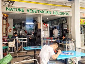 Shop front at Nature Vegetarian Delights 大自然素食 - Bukit Purmei in Central Singapore