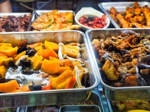 Dishes available at Nature Vegetarian Delights 大自然素食 - Bukit Purmei in Central Singapore