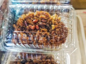 Glutinous rice at Nature Vegetarian Delights 大自然素食 - Bukit Purmei in Central Singapore