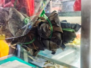 Dumplings at Nature Vegetarian Delights 大自然素食 - Bukit Purmei in Central Singapore