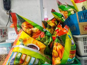 Snacks at Nature Vegetarian Delights 大自然素食 - Bukit Purmei in Central Singapore