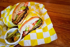 torta de berenjena el capricho at Crush in Merida