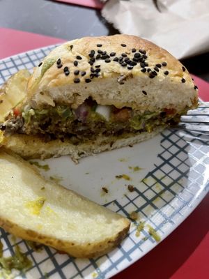 Half eaten Mood Mex! (All other times I’ve devoured it before taking a picture)  at Crush in Merida