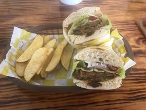 Aubergine Milanese a  at Crush in Merida