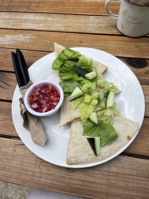 Quesadillas   at Crush in Merida