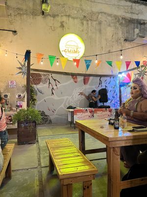 Courtyard  at Crush in Merida