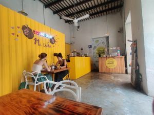 Inside at Crush in Merida