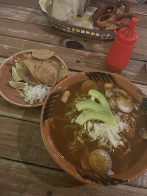 Pozole   at Crush in Merida