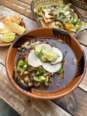 Pozole  at Crush in Merida
