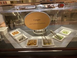 Congee station at Wynn Hotel - The Buffet in Las Vegas